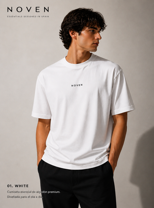 CAMISETA PREMIUM BLANCA