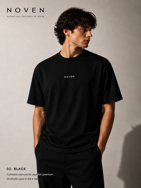 CAMISETA PREMIUM NEGRA
